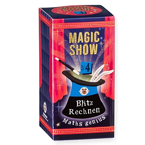 Tijdelijke aanbieding: TRENDHAUS 957863 Magic Show Nr. 4 [flitser rekenen], Verbluffende goocheltrucs voor kinderen vanaf 6 jaar, incl. online video's, truc nr. 4 van 21.83 € naar 21.83 € (0.0% korting)