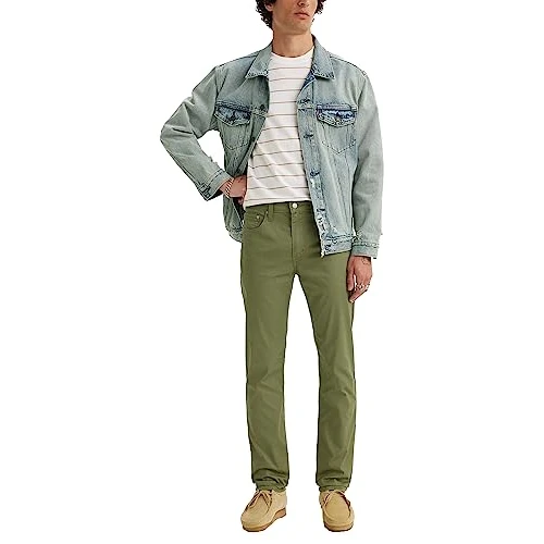 Levi's heren Jeans 502™ Taper, Bluish Olive Lightweight, 30W / 34L