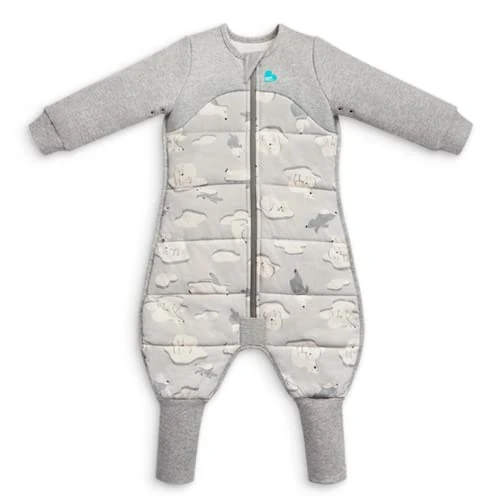 Offre limitée : Love To Dream™ Combinaison Pyjama avec Jambes, 4-5 Ans - Grise | Manches Longues, Couverture et Couette légères | 3,5 Tog | Hiver/Automne 14-16 °C | Coton | Lavable en Machine | Zip Double Sens de 62.99 € à 30.00 € (52% de remise)