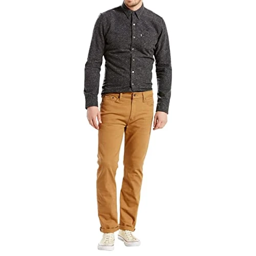 Offerta a tempo: Levi's 513 Slim Straight, Jeans Uomo, Caraway - Bull Denim, 36W / 32L - 26% da 89.00 € a 65.61 €