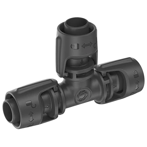 Offerta a tempo: Gardena Micro-Drip-System Raccordo a T 13 mm (1/2 pollici): connettore per tubi di linea da 13 mm, diramazione a T, irrigazione automatica, riutilizzabile (13201-20) - 0.00% da 13.69 € a 13.69 €
