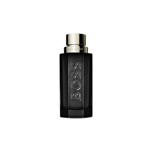 BOSS The Scent Magnetic Eau de Parfum para Hombre | Fragancia masculina ambarina afrutada con notas de cuero | Larga duración | 100 ml