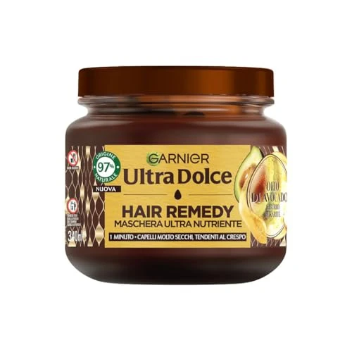 Offre limitee: Garnier Ultra Dolce Hair Remedy Maschera Ultra Nutriente Olio di Avocado e Burro di Karit? 340ml de 13.08 EUR a 13.08 EUR (economie 0%)