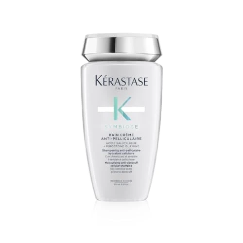 Oferta limitada: Kérastase Symbiose, Champú Anticaspa Purificante, Para Cuero Cabelludo Seco Y Sensible Con Tendencia A La Caspa, Champú Sin Sulfatos*, Bain Crème Anti-Pelliculaire, 250 ml de 26.03 € a 22.95 € (ahorro 12%)
