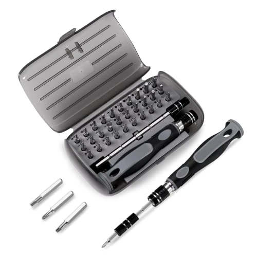 Offre limitée : Vinabo Jeu Tournevis de Précision 32 en 1- Mini Set Tournevis Magnétique Bricolage Electronique de Réparation Kit, Outil Informatique pour PC, MacBook, iPhone, Lunettes, Montre, Smartphone de 8.97 € à 8.97 € (0.00% de remise)