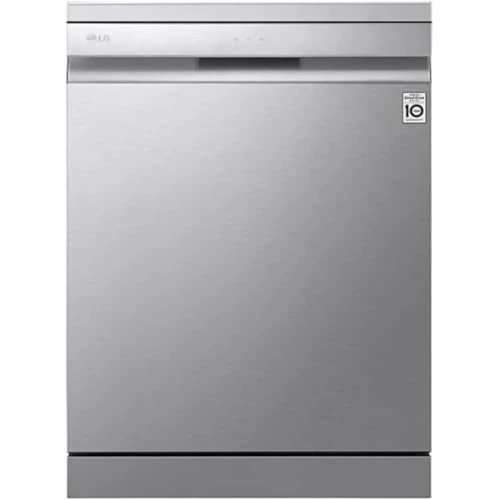 LG DF455HSS - Lavavajillas Independiente Serie 4 14 Puntos Sistema QuadWash con 4 brazos Boquillas Pulverizador TrueSteam Vapor Puerta Automática Apertura de Puerta 3ª Cesta para Cubiertos Wifi Gris