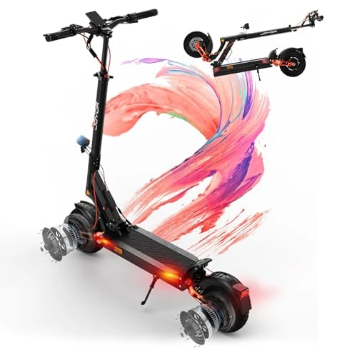 Patinete eléctrico, S5/S10/Y6S, batería de 48/60 V 13/18 Ah, alcance de 37 a 55 millas, carga máxima de 330 libras, neumático de 10 pulgadas, 4 amortiguadores, freno de doble disco, patinete eléctrico