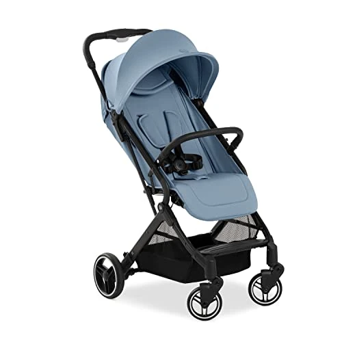 Limited-time offer: Hauck Travel N Care Plus Stroller, Blue - Lightweight Pushchair (only 7.4kg), 25kg Load, Suspension, Compact & Foldable, UPF 50+ Fully Extendable Hoodwith, Raincover from 151.15 GBP to 151.15 GBP (save 0%)