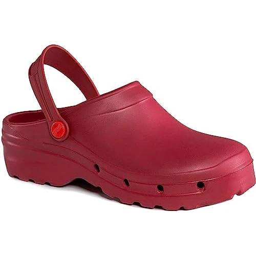 Offre limitée : REPOSA Light Shock - Sabot Femme et Homme Léger, Antichoc en EVA, Sabot Femme Medical Infirmiere Unisex, Anatomique, Sangle Rabattable, Chaussure Medicale et Sanitaire avec SRC Semelle Antidérapante de 33.00 € à 29.70 € (10% de remise)