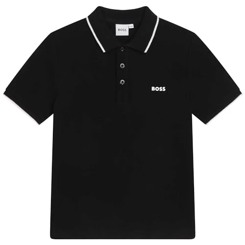 BOSS Polo pour bébé garçon Avec Petit Logo, Noir, 9 mois