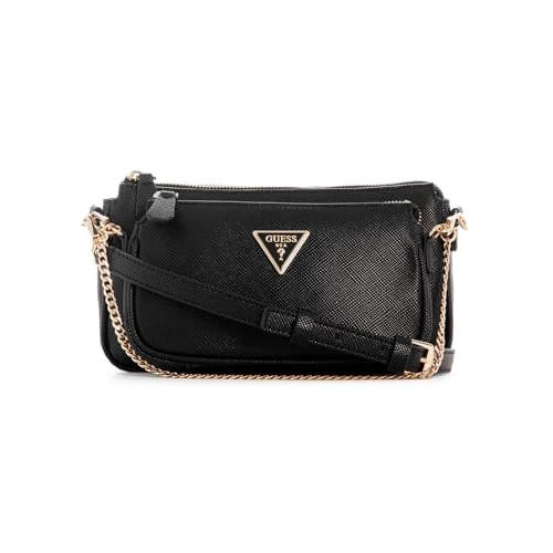 Guess Noelle Dbl Pouch Crossbody, Bag para Mujer, Talla única