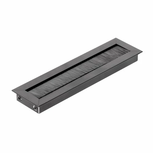 Offerta a tempo: GTV - Passacavo Merida - ingresso e uscita cavi rettangolari, organizzazione per il passaggio dei cavi mobili/progettata per l'installazione sul piano di lavoro/nera - 0.00% da 7.74 € a 7.74 €