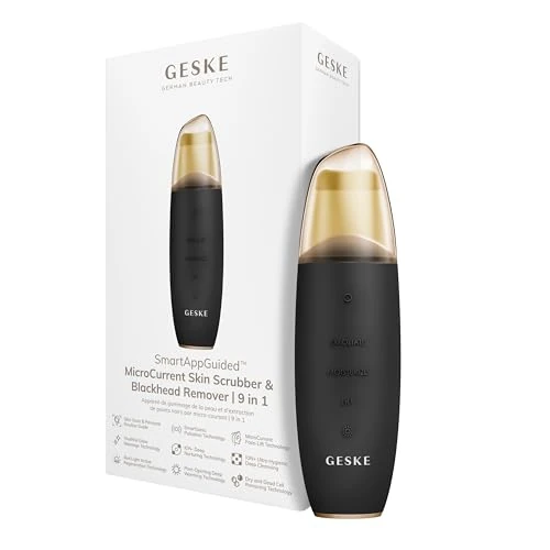 Oferta limitowana: GESKE | SmartAppGuided™ Mikroprądowy peeling do skóry i usuwanie zaskórników | 9 w 1 | Narzędzia do pielęgnacji skóry | Czyszczenie twarzy | Działanie przeciwstarzeniowe i oczyszczanie z 131.99 zł na 131.99 zł (oszczędź 0.00%)