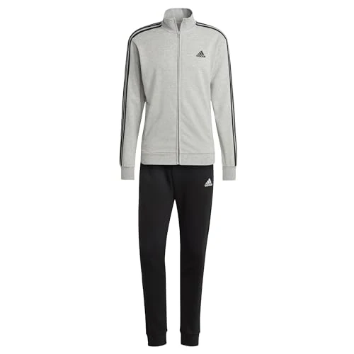 Tijdelijke aanbieding: adidas Basic 3-Stripes French Terry Track Suit heren trainingspak (1-Pack) van 74.92 EUR naar 53.94 EUR (korting 28%)