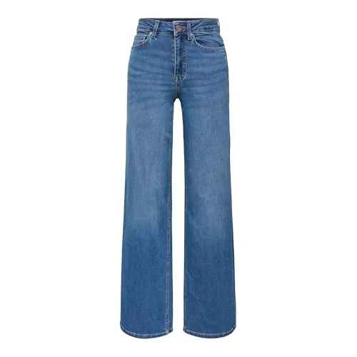 Oferta limitada: Only ONLMADISON Blush HW Wide DNM CRO372 Noos, ONLMADISON Blush HW Ancho DNM CRO372 Noos Mujer, Medium Blue Denim, de 49.99 € a 36.99 € (ahorro 26%)