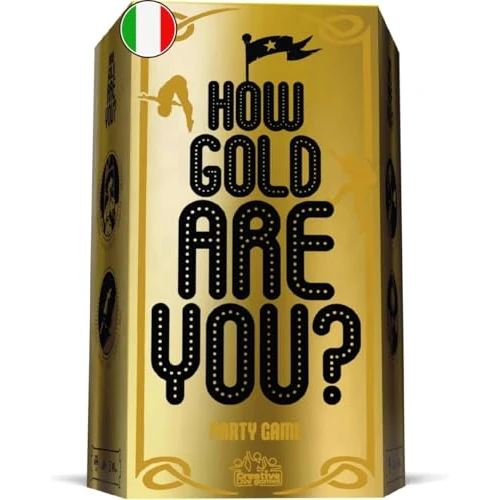 Offerta a tempo: Asmodee – How gold are you?, Gioco da Tavolo Divertente di Bluff e Scommesse, Gioco di Carte, 3-6 Giocatori, 8+ Anni, 45 min, Edizione in Italiano - 50% da 24.99 € a 12.50 €