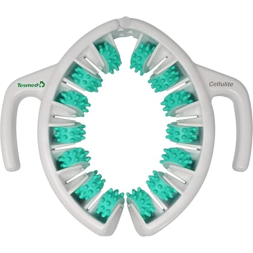 Offre limitée : TESMED CELLULITE: Efficacité Clinique, Masseur Manuel Anti Cellulite Breveté, Made in Italy, Appareil de Massage avec Rouleaux Anti-Cellulite qui soulèvent, resserrent et relâchent la peau (Vert) de 34.87 EUR à 32.78 EUR (remise 6%)