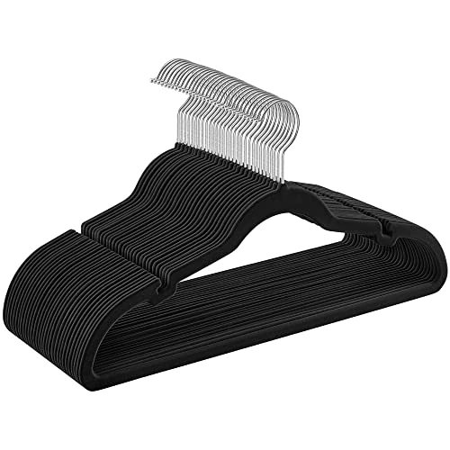 Offerta a tempo: SONGMICS Grucce Appendiabiti in Velluto, Salvaspazio, Antiscivolo, 30 Pezzi - 0.00% da 16.99 € a 16.99 €