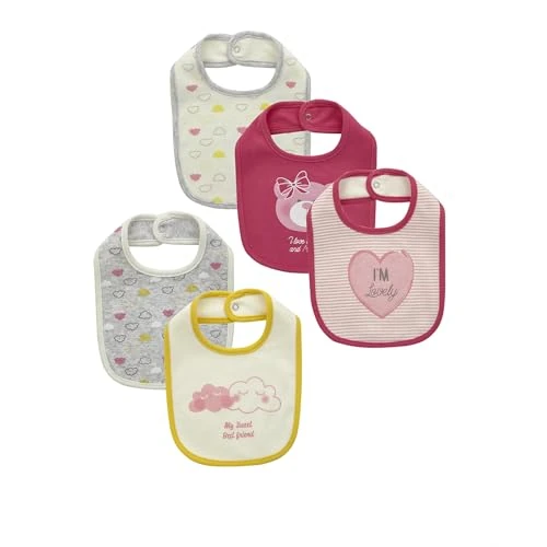 Offerta a tempo: Prénatal Bimba 0-24 5 Bavaglini - 36% da 19.99 € a 12.72 €