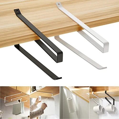 Oferta limitada: Vicloon Porta Rollos de Papel Cocina,2 Piezas Soporte Papel Cocina,Portarrollos Cocina Pared,para Cocina, Baño de 8.99 € a 8.99 € (ahorro 0.00%)