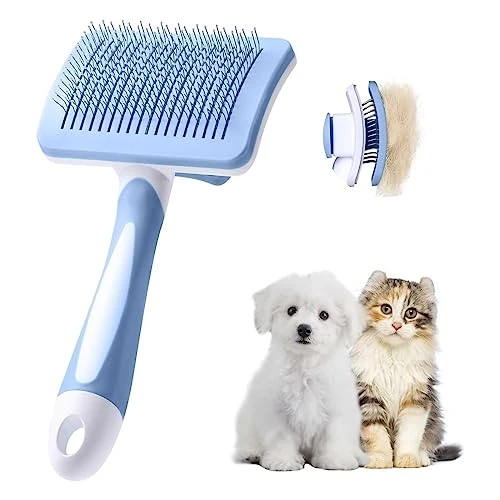 Limited-time offer: Vinabo Brush for Dogs and Cats, Self-Cleaning for Small Dogs, Cat Brush from $20.18 to $20.18 (save 0.00%)