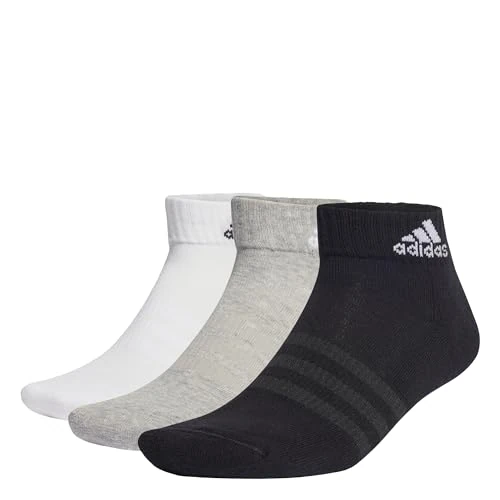 Begrenztes Angebot: adidas Unisex Cushioned Sportswear Ankle Socks 6 Pairs von 20.00 EUR auf 11.49 EUR (Rabatt 43%)