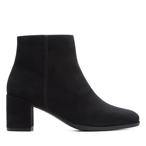 Offerta a tempo: Clarks Women's Freva55 Zip Chukka Boot, Nero, 41.5 EU — 43% da 130,00 € a 74,50 €