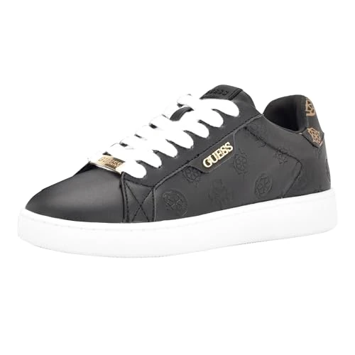 Offre limitée : Guess Baskets Renzy pour Femme, Noir, 38 EU de 79.04 € à 79.04 € (0.00% de remise)