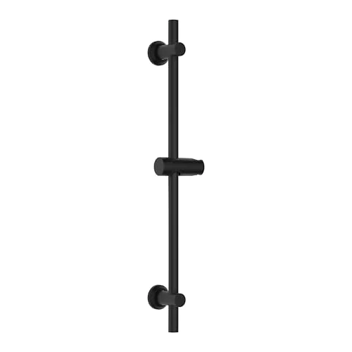 Offerta a tempo: Görbach Colonna Doccia Acciaio Inox Asta Doccia 70cm, Set Asta Doccia Saliscendi con Supporto Soffione Regolabile, Adatto per fori esistenti Nero - 31% da 36.99 € a 25.36 €