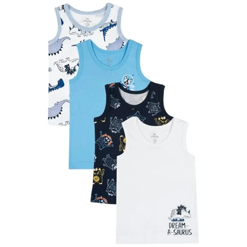 Tijdelijke aanbieding: Chicco Tanktopset van katoen, Ondergoed Meisjes, Wit, 6 jaar (pakket van 4) van 18.99 EUR naar 18.99 EUR (korting 0%)