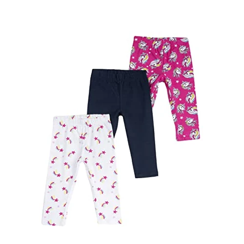 Offerta a tempo: Chicco, Leggings Bambina, Set di 3 Pantaloni Leggings Stile Capri, in Morbido Cotone, Abbigliamento Bambina, Designed in Italy - 45% da 25.99 € a 14.32 €