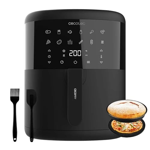 Offerta a tempo: Cecotec Friggitrice ad Aria Cecofry Bombastik 6000 Full. Air Fryer 1700 W, Capacità 6 L, Tecnologia PerfectCook, Regolazione della Temperatura e Del Tempo, Controllo Touch, 12 Modalità, Accessori - 0.00% da 59.99 € a 59.99 €