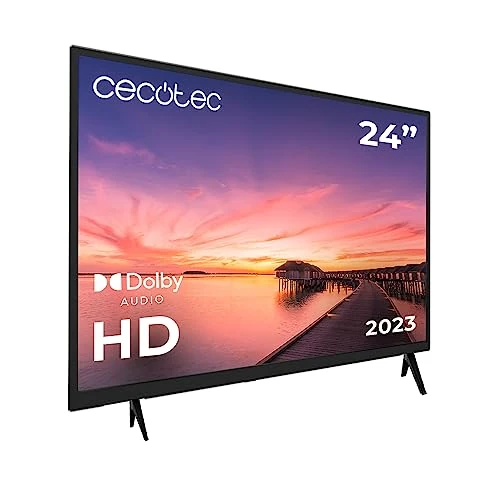 Cecotec TV TV 0 Series 24 ", HD, Optimal resolution of Images and videos, Dolby, HDMI/USB, Remote Control, 2023