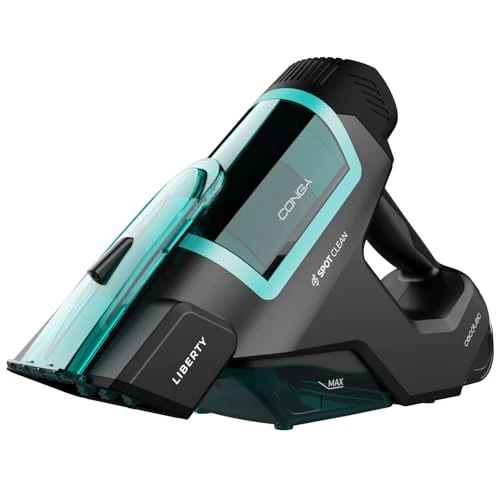 Offerta a tempo: Cecotec Aspirapolvere Tapicerias Conga Hand Carpet&Spot Clean 2500 50W 3 in 1. Aspirapolvere Pulito e Aspira, Liquidi e Solidi, 2 Serbatoi da 350 ml di Acqua sporca e pulita, Autonomia 25 min - 44% da 129.00 € a 71.90 €