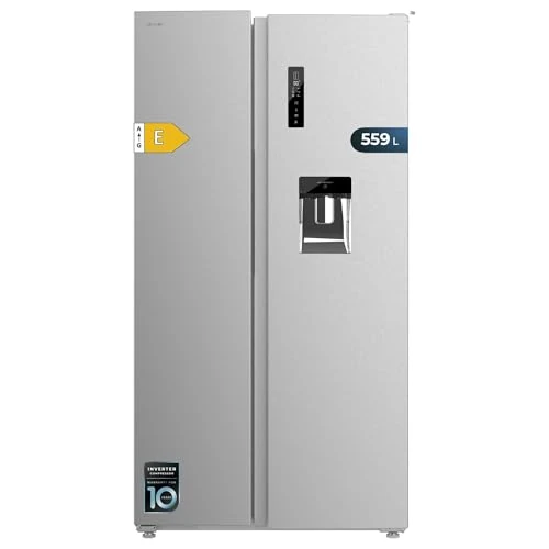 Tijdelijke aanbieding: Cecotec Bolero CoolMarket SBS 559 Inox E. 559 l koelkast, 177 cm x 90 cm, klasse E, Multi Air Flow System, Total No Frost, Inverter Plus motor van 921.99 € naar 921.99 € (0.00% korting)