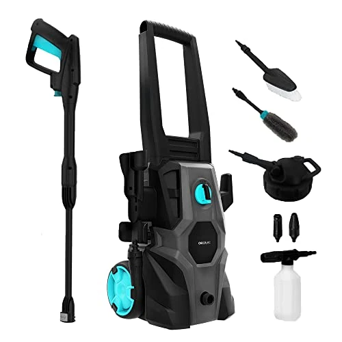 Limited offer: Cecotec HydroBoost 1600 Car&Garden Pressure Washer, 1600W, 135 Bar, 14m Hose, Aluminium Pump, 468L/hr Flow, Multicolor from 147.14 EUR to 147.14 EUR (save 0%)