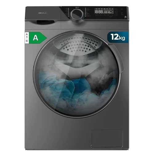 Offerta a tempo: Cecotec Lavatrice 8Kg Carica Frontale Bolero DressCode 8900 Inverter FullColor Steel A. Acciaio 1400 Giri, Schermo 10,3", 11 Programmi, Inverter, SteamMax, Classe A - 0.00% da 489.00 € a 489.00 €