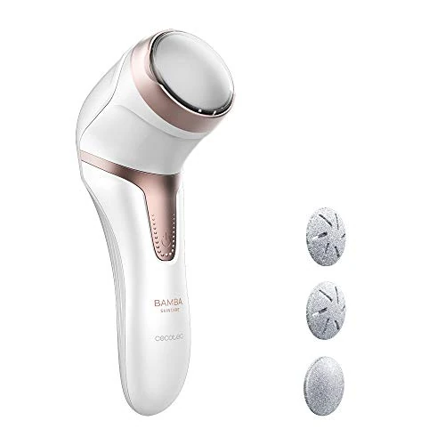 Begrenztes Angebot: Cecotec Elektrische Fußfeile Bamba SkinCare, Wiederaufladbarer Lithium-Akku, 100 Min Laufzeit, Absaugfunktion, 2 Modi, 3 Schleifscheiben, Ergonomisch, Leichte Reinigung, Zwei Geschwindigkeiten von 24.90 EUR auf 24.90 EUR (Rabatt 0%)