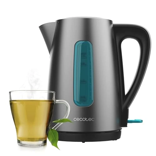Cecotec Thermosense 210 Steel Electric Jug 1.7L Grey