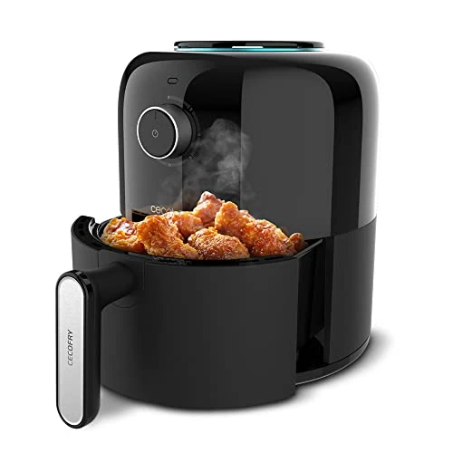Oferta limitada: Cecotec Freidora de Aire sin Aceite de 2,5 L - Air Fryer Cecofry Pixel 2500. 1200 W, Dietética, Manual y Compacta, Temporizador, Tecnología de Aire Caliente, Antideslizante de 29.77 EUR a 29.77 EUR (ahorro 0%)