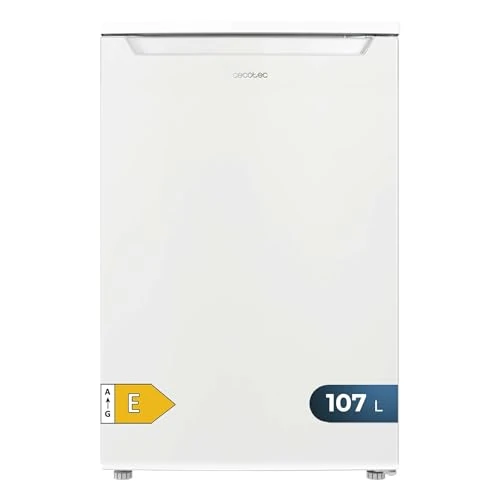Oferta limitada: Cecotec Mini Nevera 107 L Bolero CoolMarket TT 107 White, Clase E, Ahorro energético, Puerta reversible, Cajón congelador, Bajo nivel sonoro, Diseño compacto. de 189.00 € a 189.00 € (ahorro 0.00%)