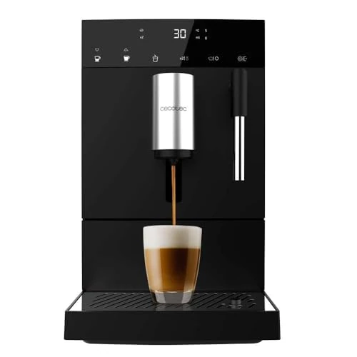 Offerta a tempo: Cecotec Macchina da Caffè Espresso Cremmaet Compact Steam. 1350 W, 19 bar, Sistema Thermoblock, Serbatoio Caffè in Grana 150 gr con Macinino e 1,1 L di Acqua, Compatta con Vaporizzatore - 42% da 199.00 € a 116.00 €
