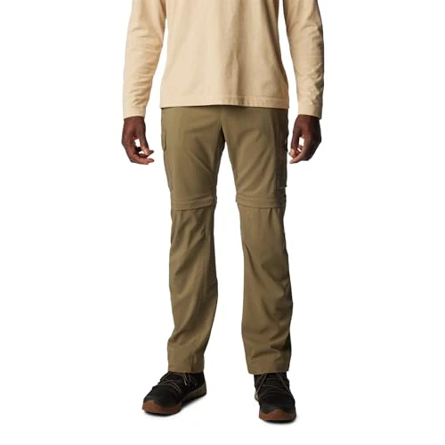 Zeitlich begrenztes Angebot: Columbia Herren Utility Umwandelbare 2-in1-Hose, Silver Ridge von 72.90 € auf 72.90 € (0.00% Rabatt)