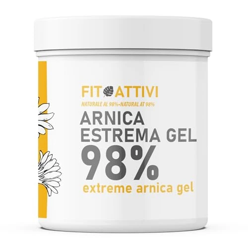 Oferta ograniczona: Arnika Gel Forte Konzentrat 550 ml, Arnika für Pferde und Menschen 98%, Extreme Arnika-Salbe z witaminą E, Minze i Lavendel, 100% Wyprodukowano we Włoszech - FITOATTIVI (550 ml) z 84.66 EUR na 84.66 EUR (znizka 0%)