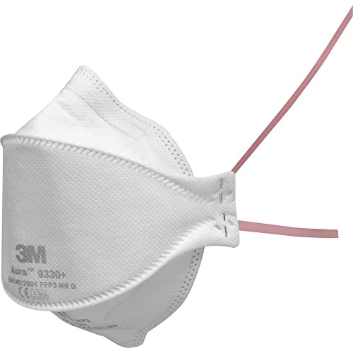 Offerta a tempo: 3M Aura Respiratore Antiparticolato, FFP3, Senza Valvola, 9330+ | 20 Maschere per Confezione, EN 149 - 26% da 97.00 € a 71.39 €