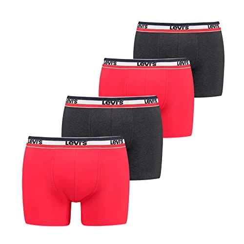 Offerta a tempo: Levi's Boxer, Boxer Uomo, Red/Black 701224293, M - 0.00% da 60.45 € a 60.45 €