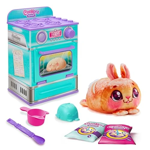 Offerta a tempo: Cookeez Makery Trattato al forno. Mescola e crea un migliore amico di peluche! Metti il tuo impasto nel forno e lasciati stupire quando esce un amico caldo, profumato, interattivo! Quale sorpresa - 0.00% da 44.81 € a 44.81 €