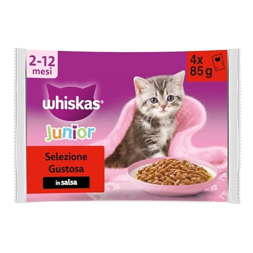 Oferta limitowana: Whiskas Junior Karma, 52 x 85 g z 121.30 zł na 121.30 zł (oszczędź 0.00%)