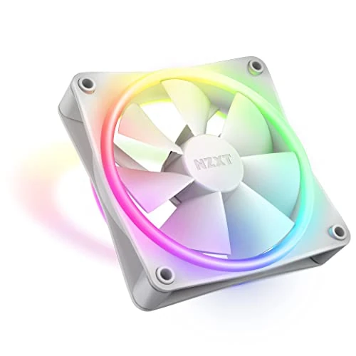 Offerta a tempo: NZXT F120 RGB Duo - RF-D12SF-W1 - Ventola RGB a due lati da 120 mm – 20 LED indirizzabili individualmente – Flusso d'aria e pressione statica bilanciati – Controllo PWM – Bianco - 70% da 32.99 € a 9.99 €