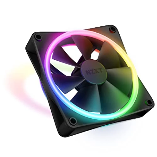 Tijdelijke aanbieding: NZXT F120 RGB Duo - 120mm dubbelzijdige RGB ventilator - 20 individueel aanstuurbare LED's - gebalanceerde luchtstroom en statische druk - vloeistofdynamische lagering - PWM-regeling - Zwart van 32.99 € naar 19.90 € (40% korting)